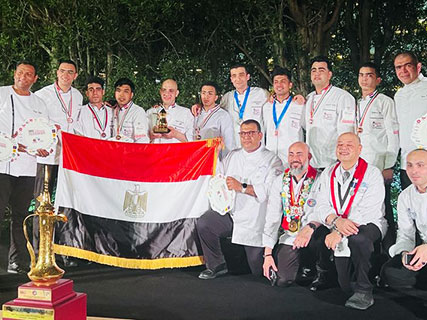 Enhancing the skills and knowledge of chefs in Egypt.