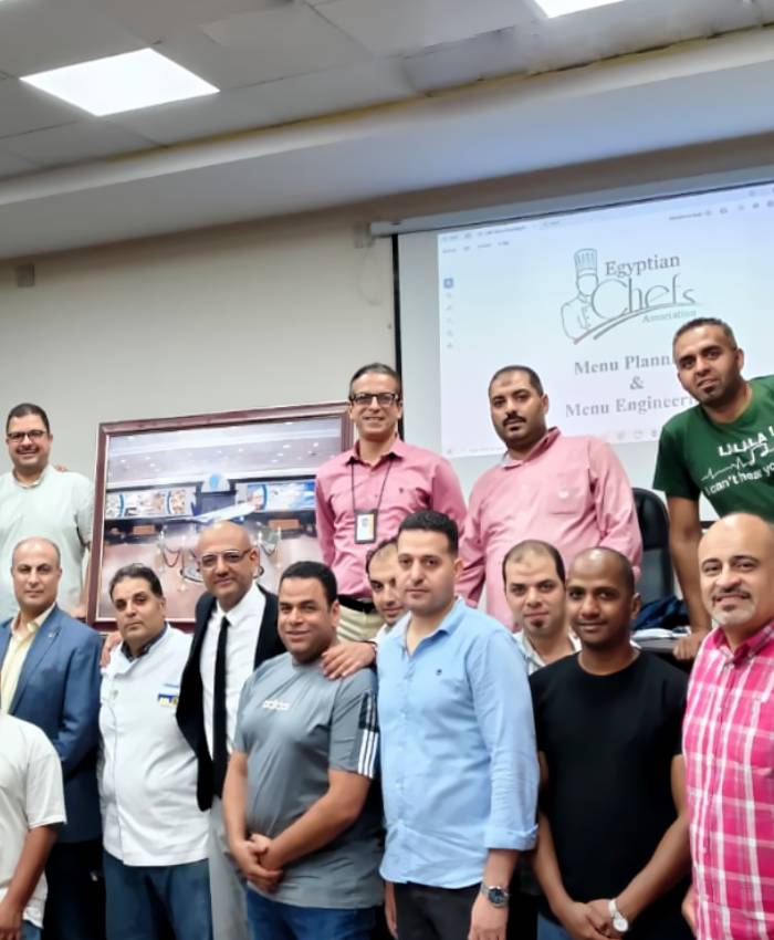 Exclusive On-Site Training by the Egyptian Chefs Association at Egypt Air